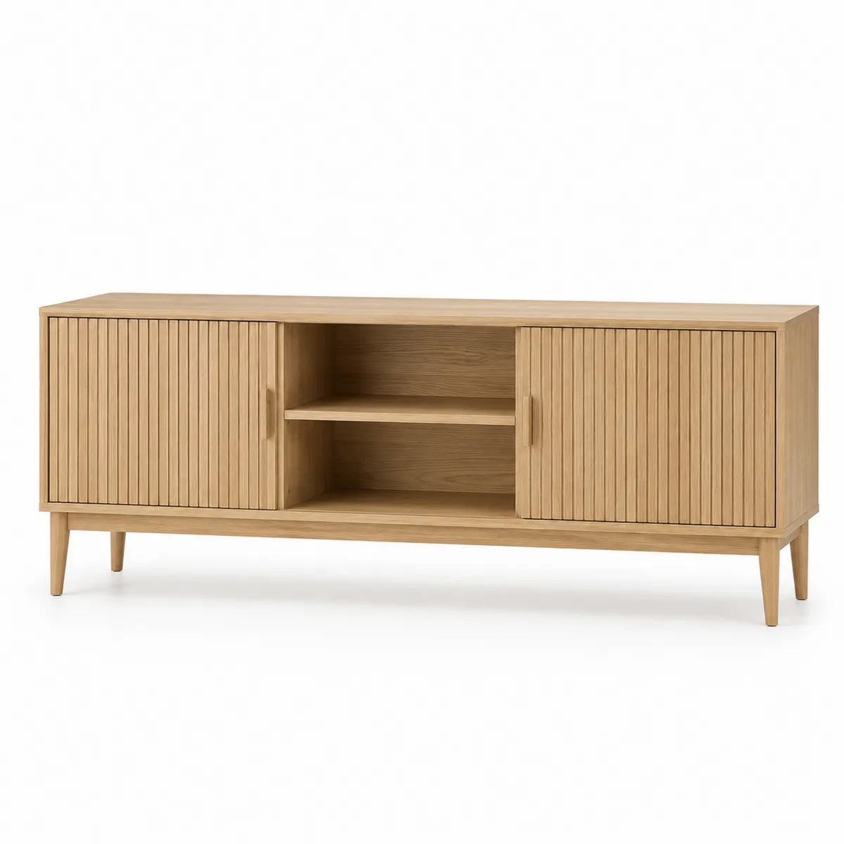 Dębowa szafka RTV 180x40x60 cm